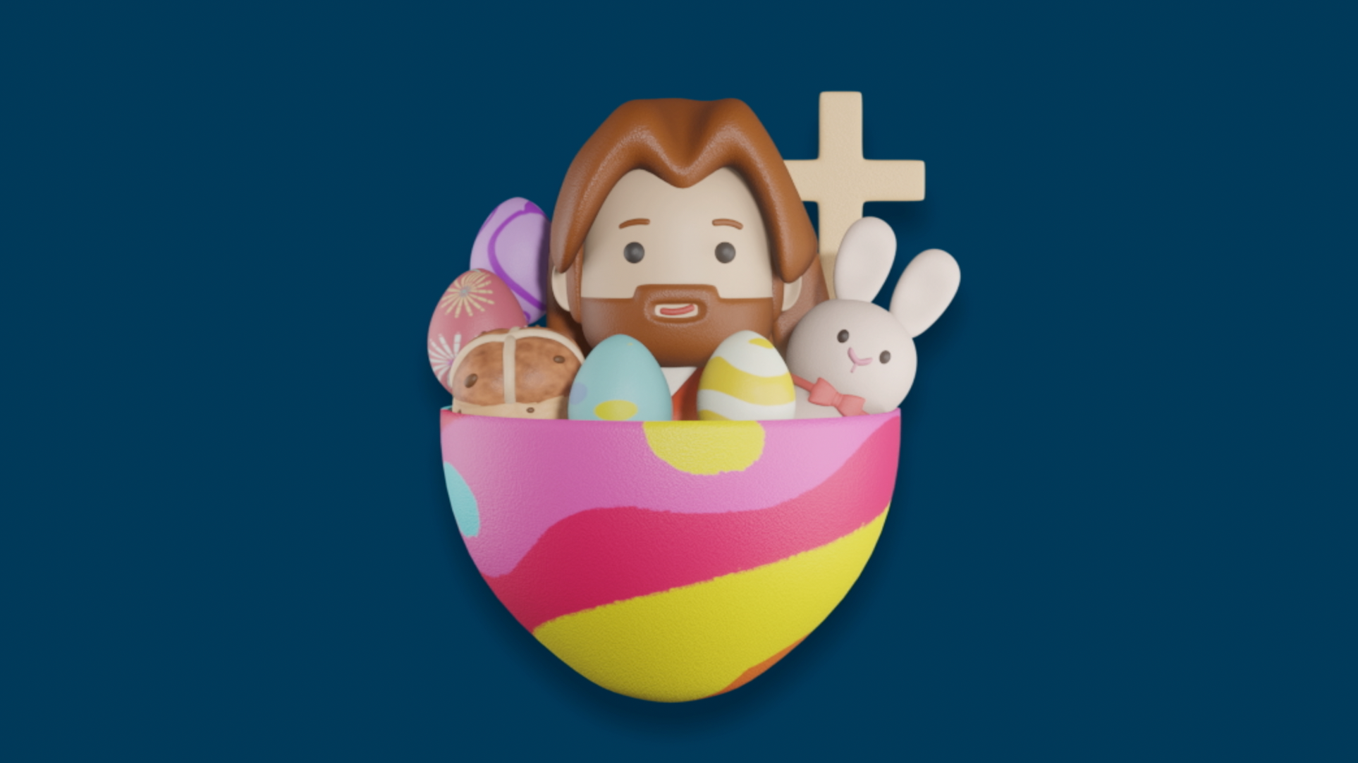 Kids Easter Animation